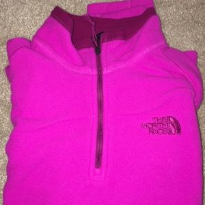 north face quarter zip